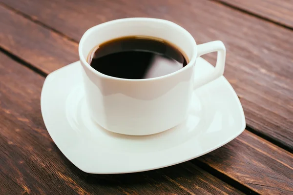 Black coffee cup — Stock Photo, Image