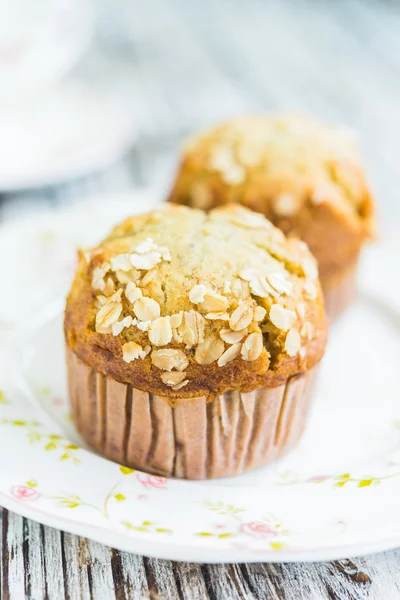 Banana Muffin — Stockfoto