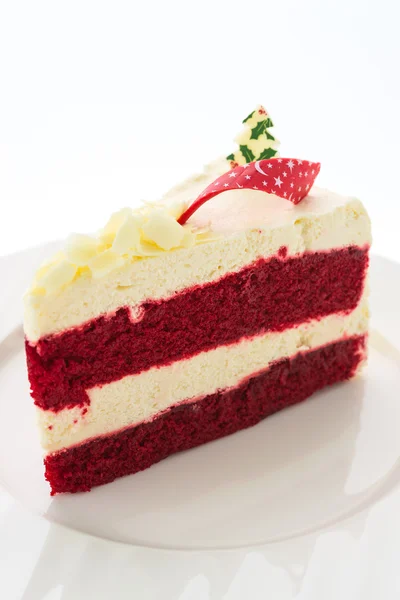 Red velvet ciastka — Zdjęcie stockowe
