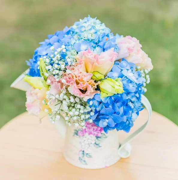 Bouquet flower Hydrangea — Stock Photo, Image