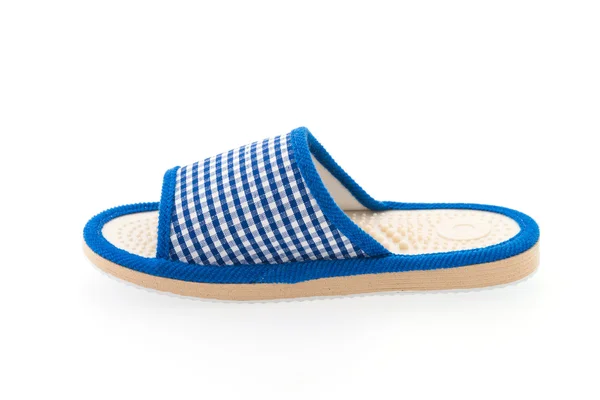 Una zapatilla azul — Foto de Stock