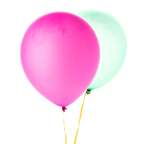 Drijvende helium ballonnen — Stockfoto