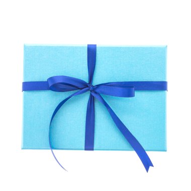 mavi hediye kutusu