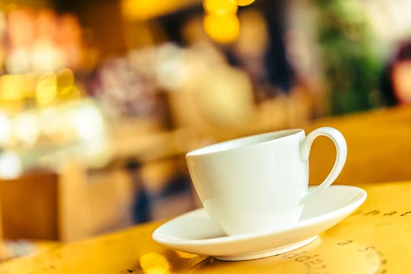 Caneca de café branco — Fotografia de Stock