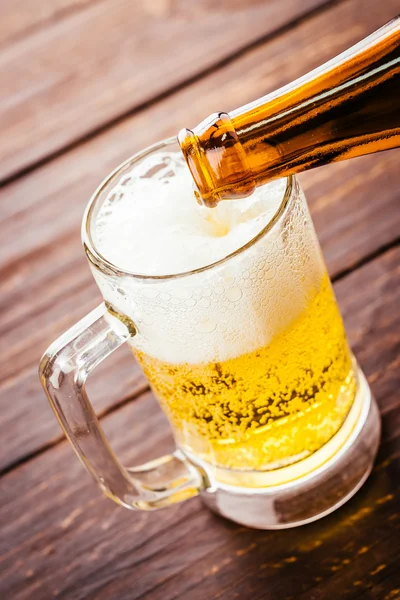 Caneca de vidro de cerveja — Fotografia de Stock