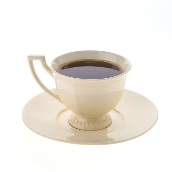 White coffee cup — Stock Photo, Image