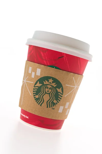 Starbucks coffee cup — Stock Photo, Image