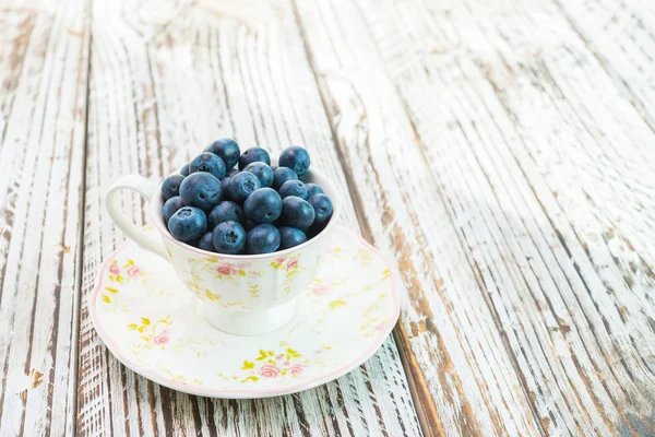 Tazza di mirtillo — Foto Stock