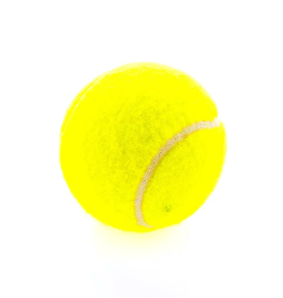 Balle de tennis jaune — Photo