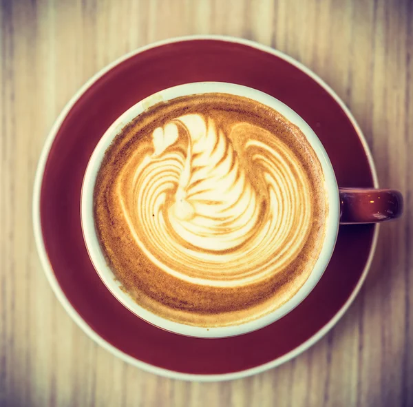 Latte koffie — Stockfoto