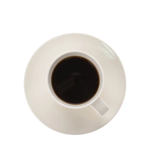 Witte koffiekop — Stockfoto