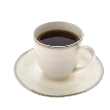 siyah kahve fincanı