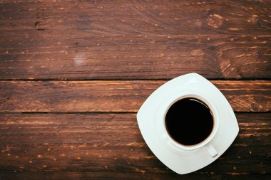 siyah kahve fincanı