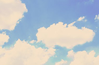 Mavi bulutlar gökyüzü