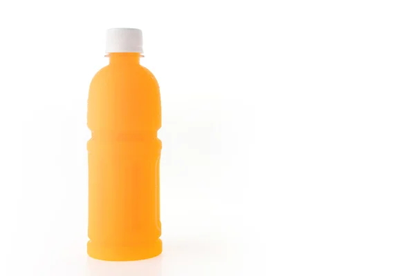 Pomerančová láhev džusu — Stock fotografie
