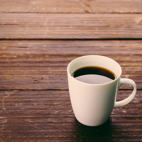Koffiekopje in de coffeeshop — Stockfoto