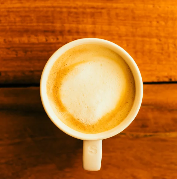 Coffee cup in coffee shop