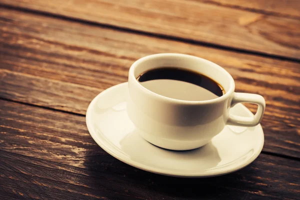 Taza de café en la cafetería — Foto de Stock