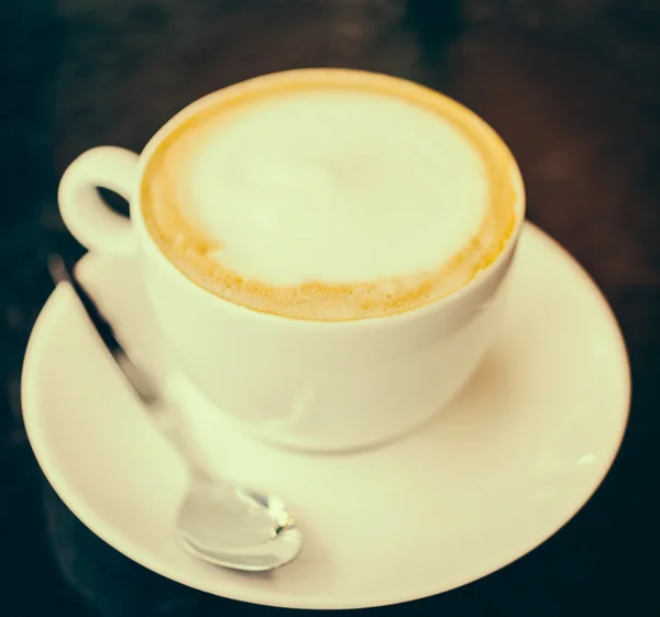 Latte Coffee Tasse — Stockfoto