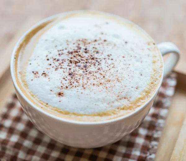 Tazza di caffè cappuccino — Foto Stock