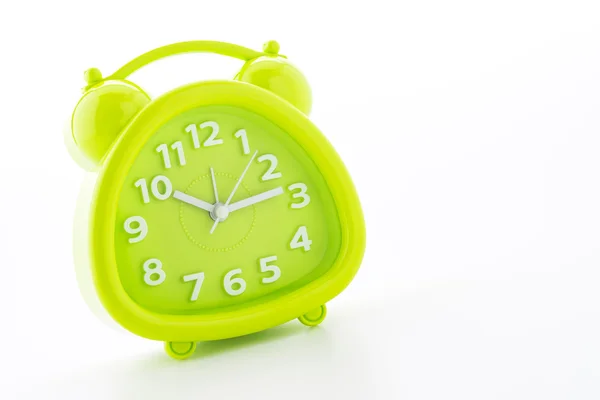 Reloj despertador verde —  Fotos de Stock