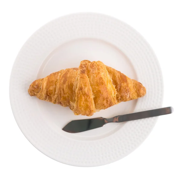 Fresh croissant pastry — Stock Photo, Image