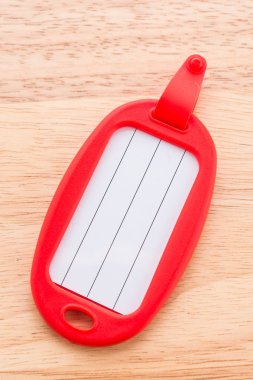 Bagaj çanta etiketi