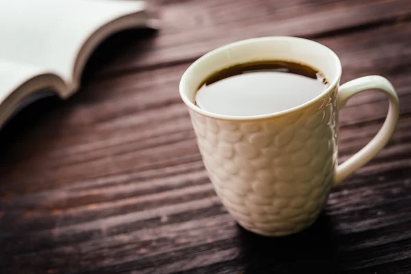 Taza de café blanco — Foto de Stock