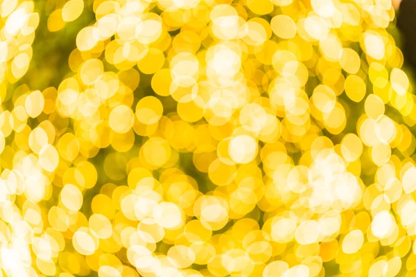 Luces doradas bokeh — Foto de Stock