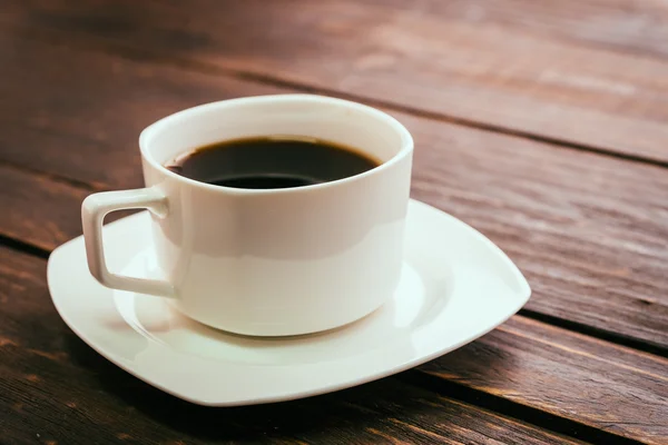Siyah kahve fincanı — Stok fotoğraf