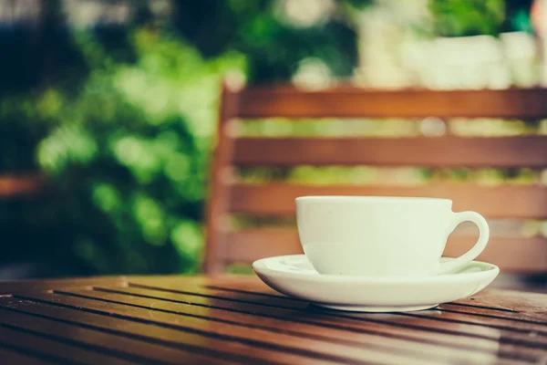 Latte xícara de café — Fotografia de Stock