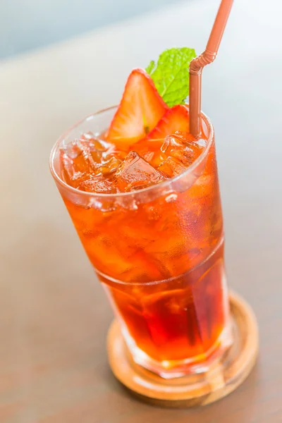 Cocktail de jus de fraise — Photo