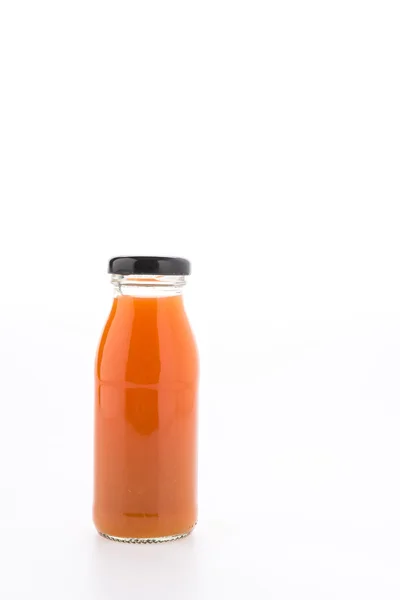 Orange juice bottle — Stock Photo, Image