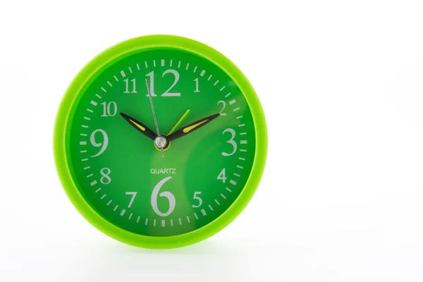 Reloj despertador verde —  Fotos de Stock