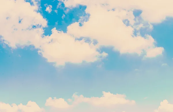 Blue sky clouds background — Stock Photo, Image