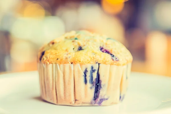 Muffin de arándanos — Foto de Stock