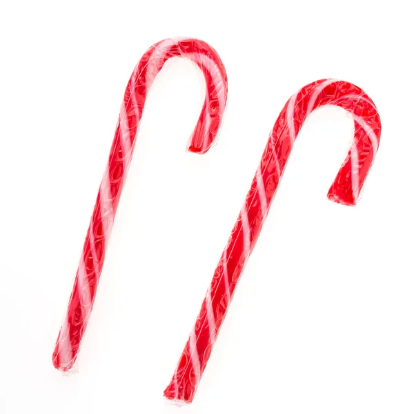 Christmas candy canes — Stock Photo, Image