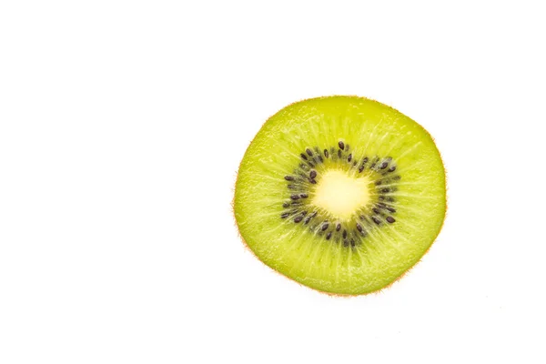 Kiwi isoliert auf weiß — Stockfoto