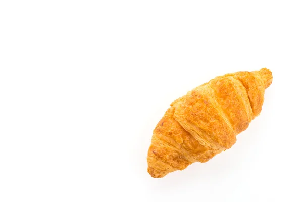 Croissant isolerad på vit bakgrund — Stockfoto
