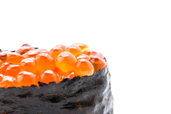 Jaja łososia sushi — Zdjęcie stockowe