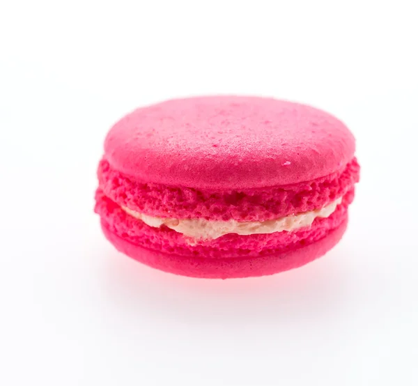 Beyaz izole macaroons — Stok fotoğraf