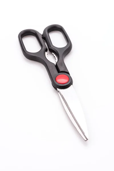 Kitchen scissor object isolated on white — Stock Photo, Image