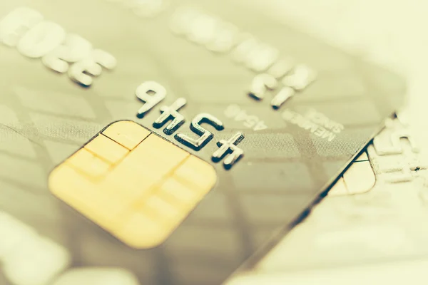 Plastic credit card — Stock Photo, Image