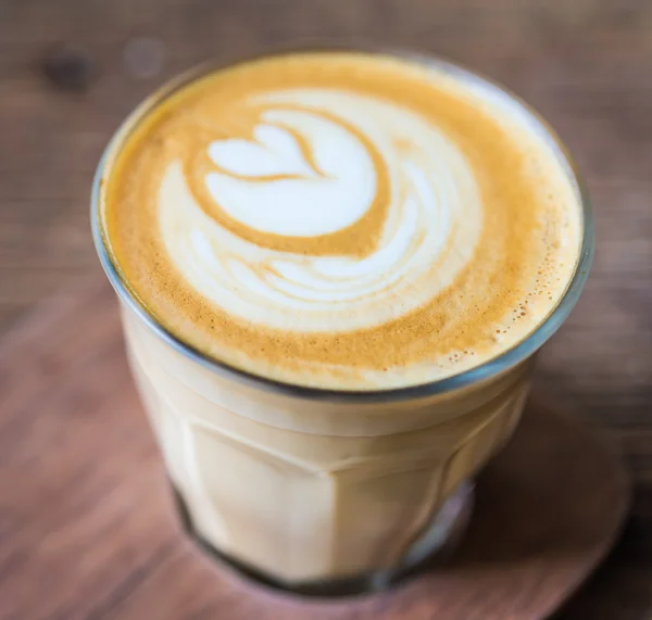 Latte coffee — Stock Photo, Image