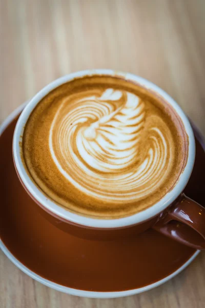 Latte kahve. — Stok fotoğraf