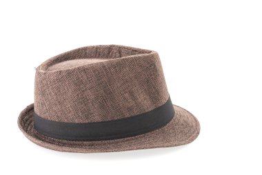 Hasır kahverengi şapka