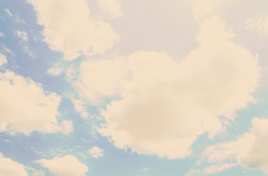 Mavi gökyüzü arkaplanı