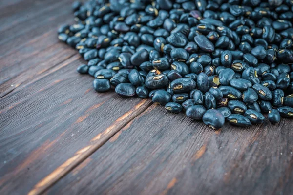 Hromadu černých fazolí — Stock fotografie