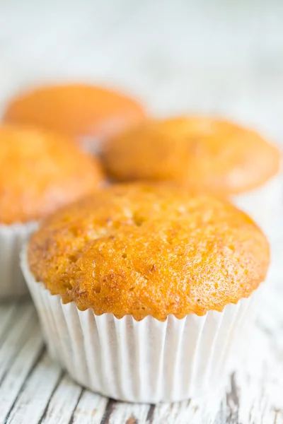 Banana muffin cake — Stock Photo, Image