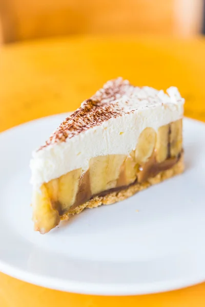 Banoffee pie cake — Stock Photo, Image